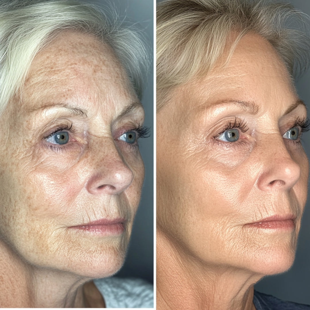 Creme facial com 1% de retinol – antirrugas, hidratante e suave